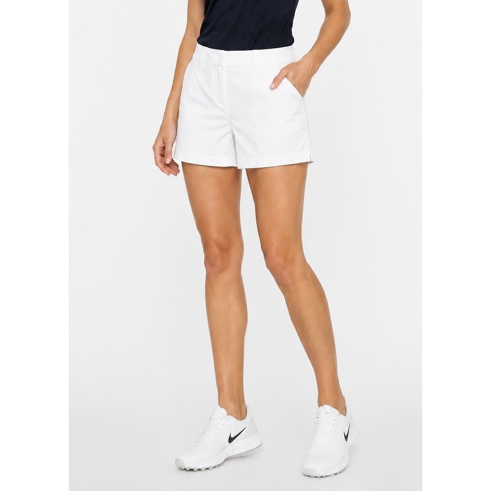 SOLD Nike Womens Dri-Fit Victory 5" Golf Shorts White Size 8 Medium M DA3209 $70